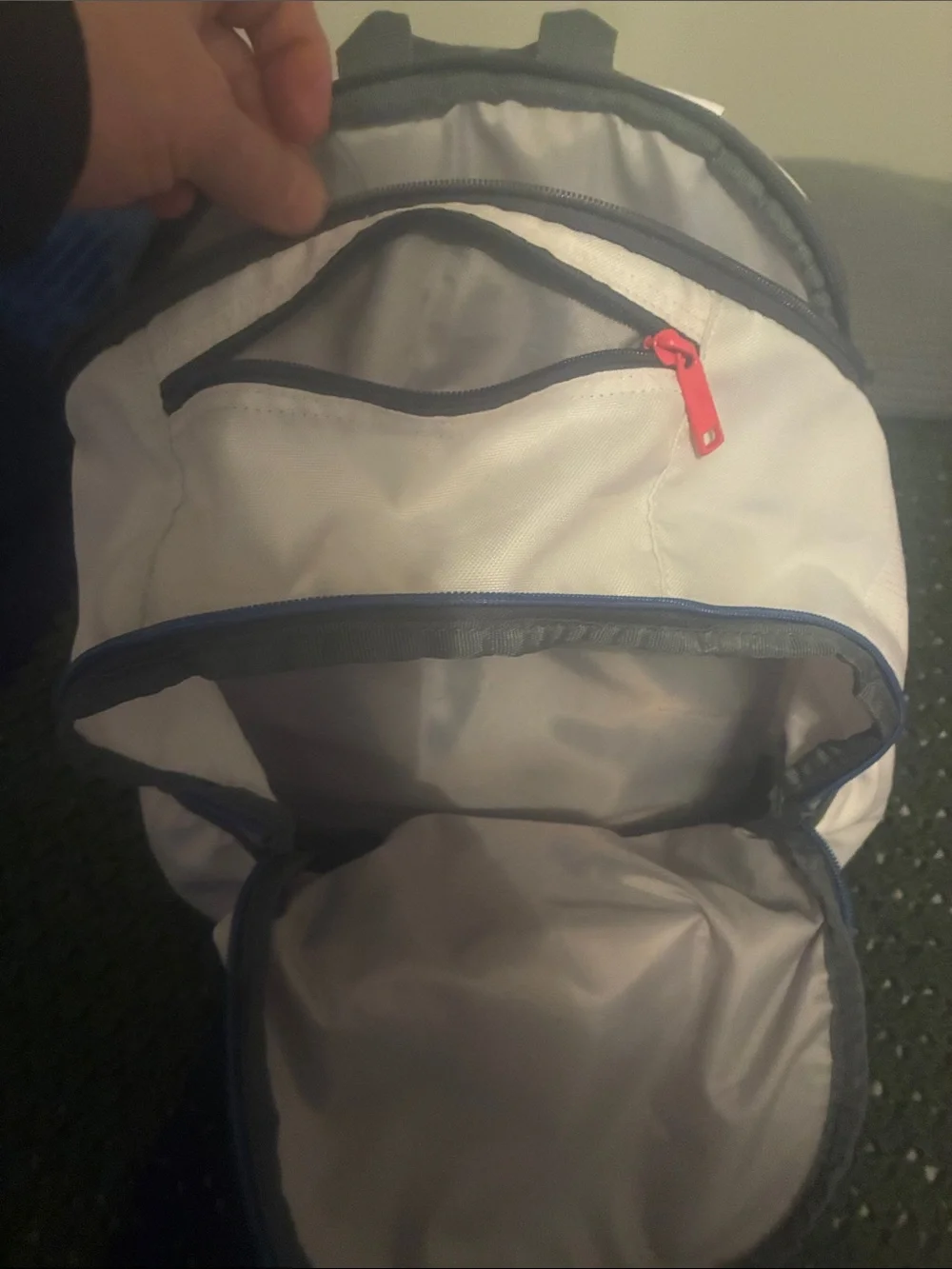 adidas backpack white